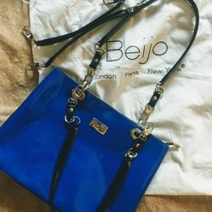 Beijo Handbag Royal Blue Nwot